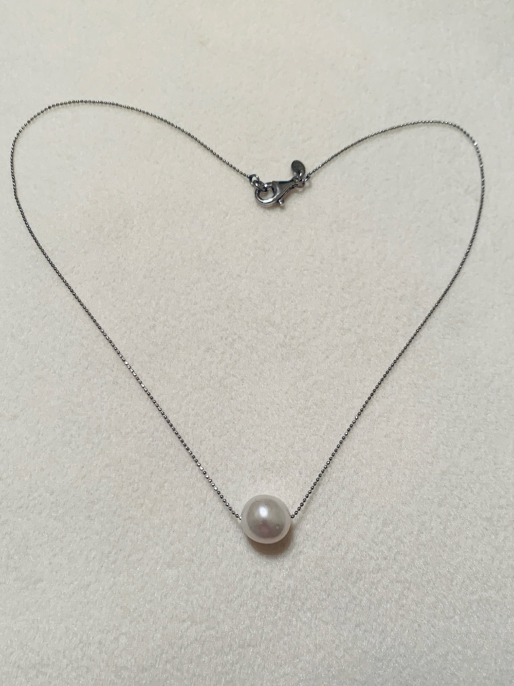 Honora Sterling Necklace with White Fresh Water Pearl